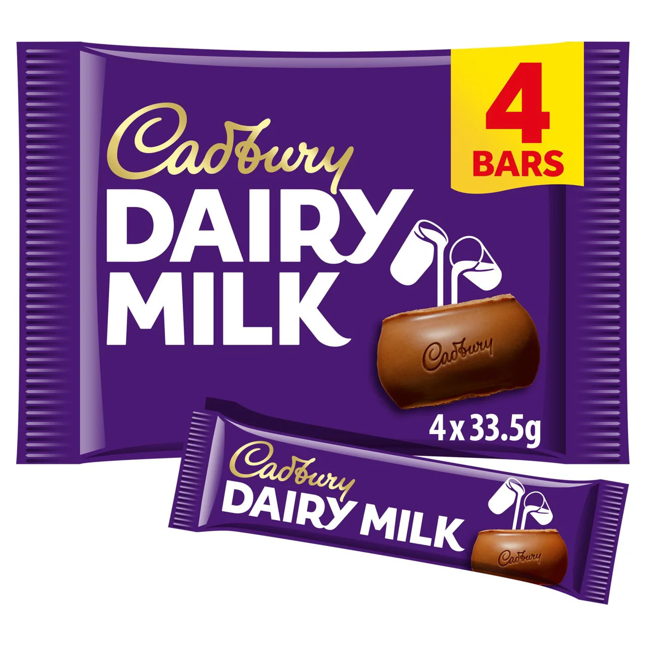 Cadbury Dairy Milk Tejcsokoládé 4 db