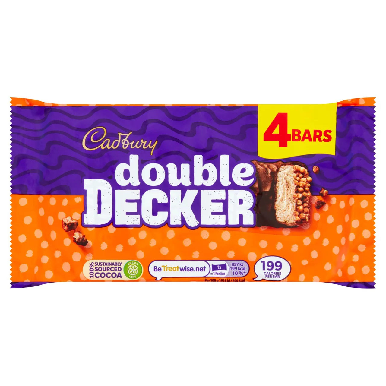 Cadbury Double Decker Tejcsokoládé 4 db