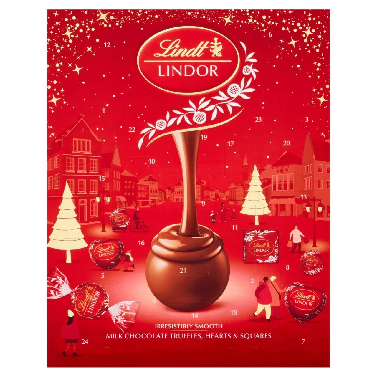 Lindt Lindor Milk Adventi Naptár 235 gramm