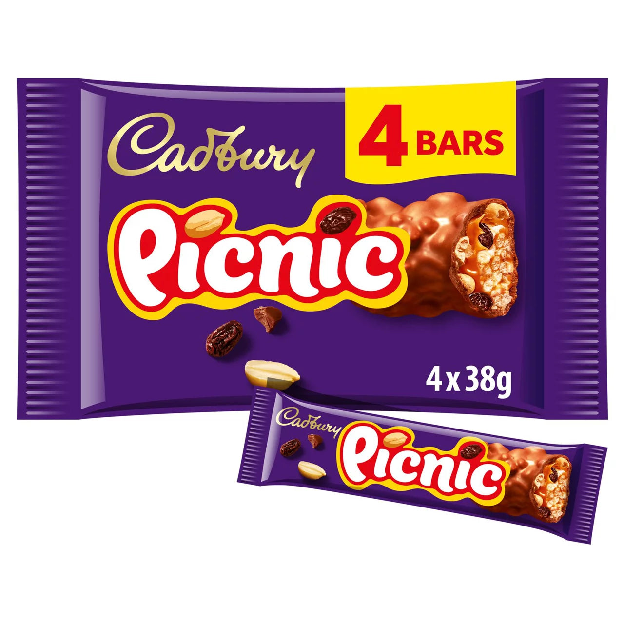 Cadbury Picnic Tejcsokoládé 4 db