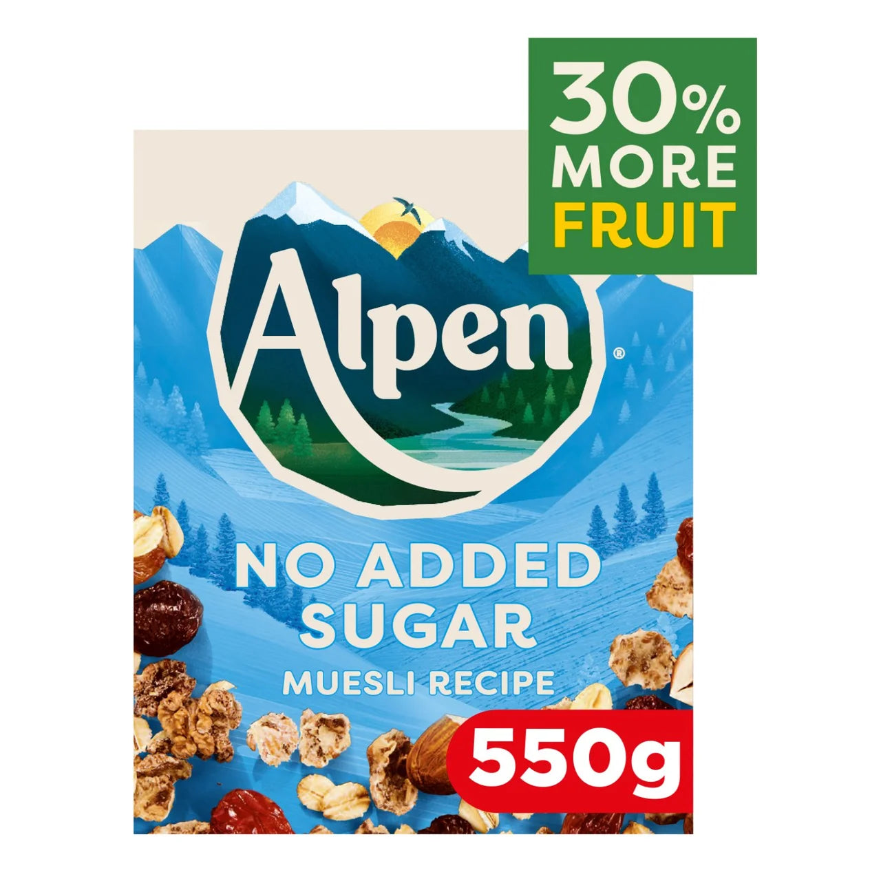 Alpen Natur Müzli 550 gramm