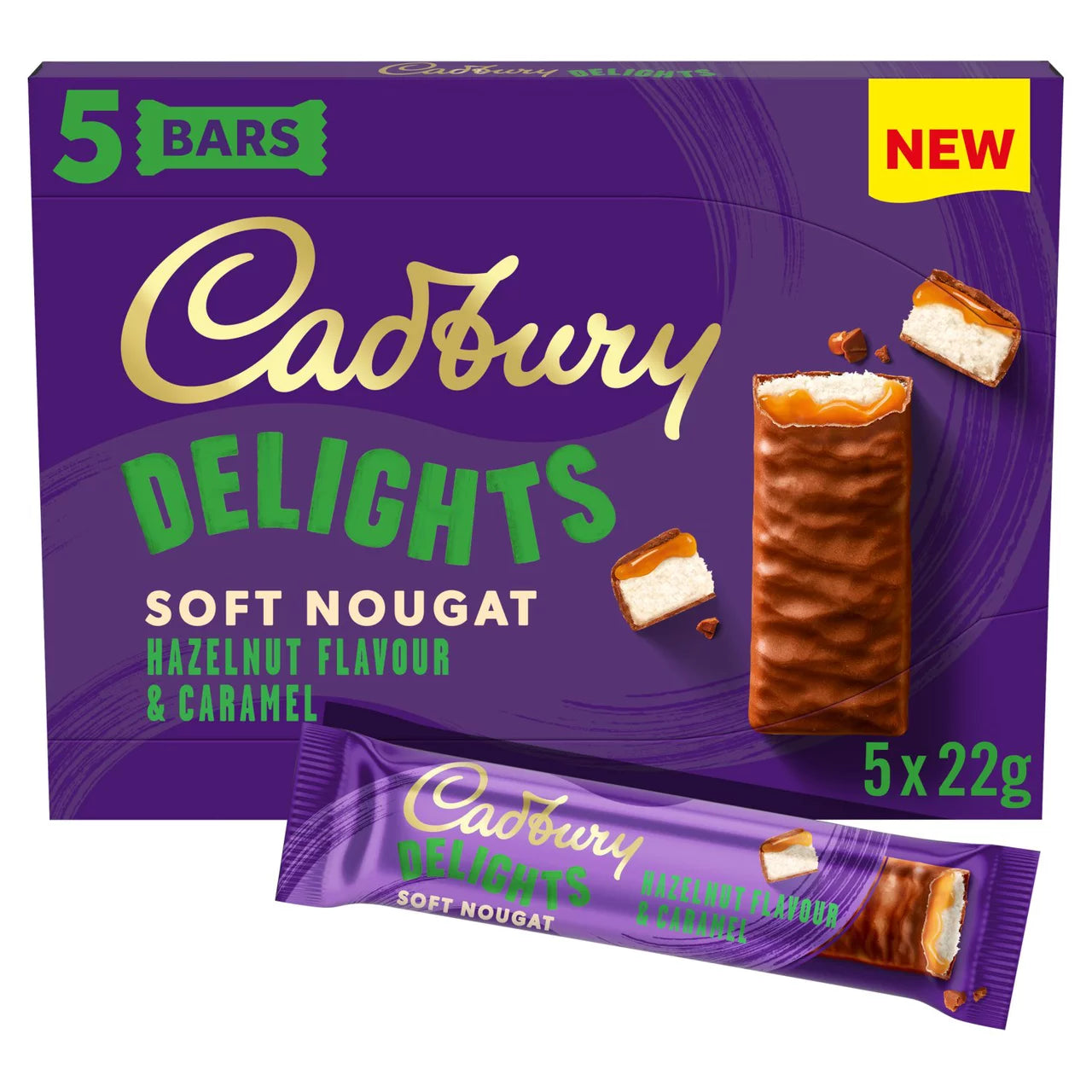 Cadbury Mogyorós Tejcsokoládé 5 db