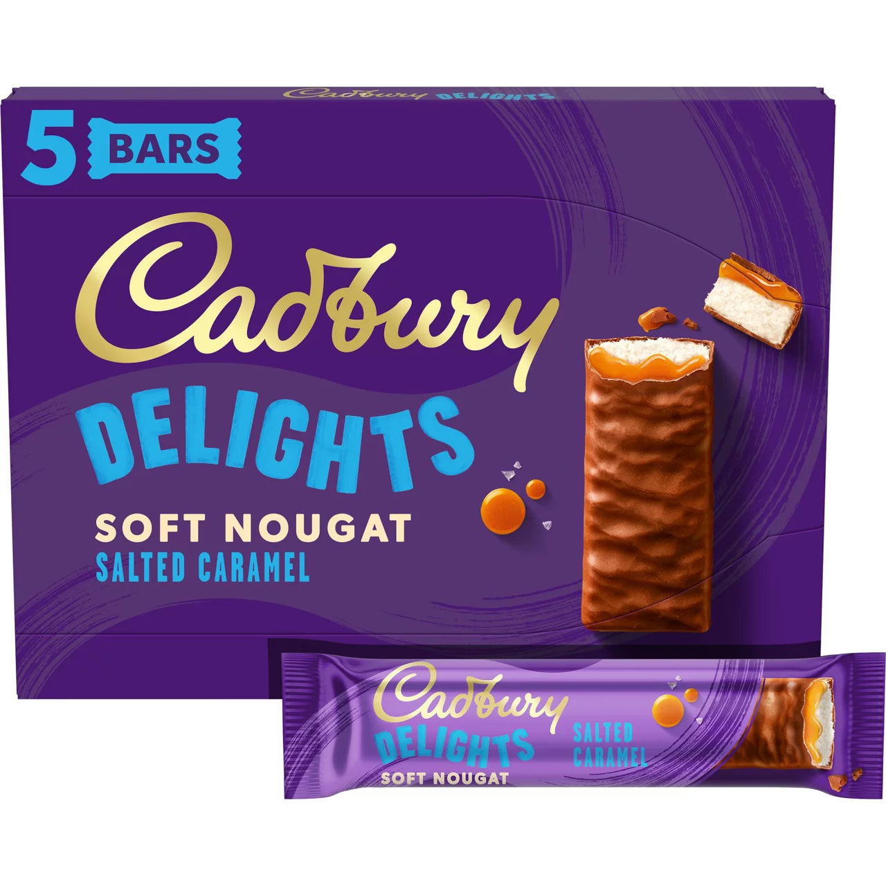 Cadbury Sós Karamellás Tejcsokoládé 5 db