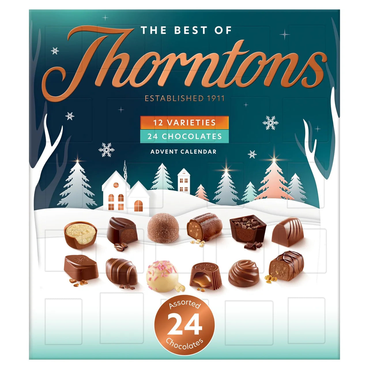 Thorntons Adventi Naptár 235 gramm