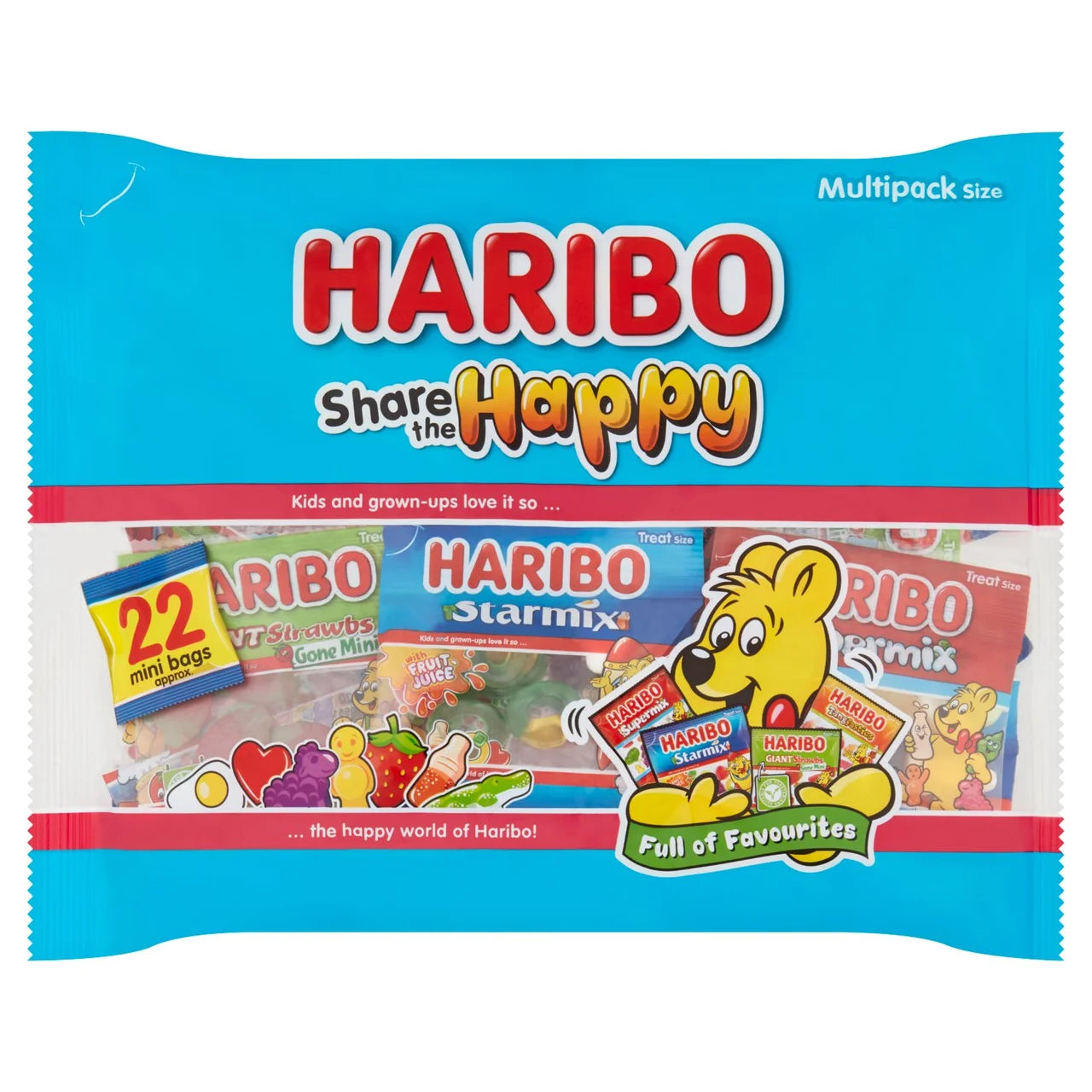 Haribo Gumicukor Válogatás 22 db