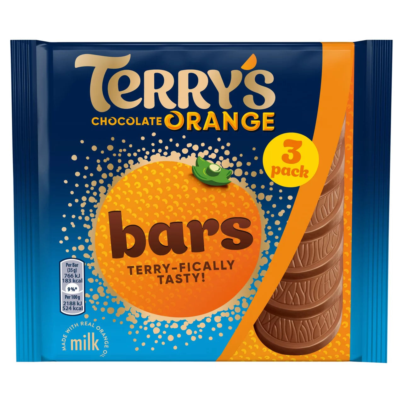 Terry's Narancsos Tejcsokoládé 3 db