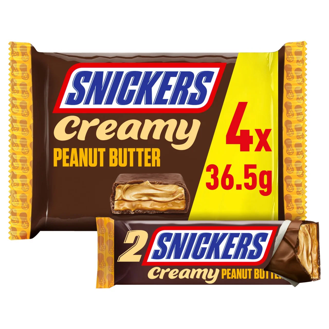 Snickers Krémes Mogyoróvajjal 4 db