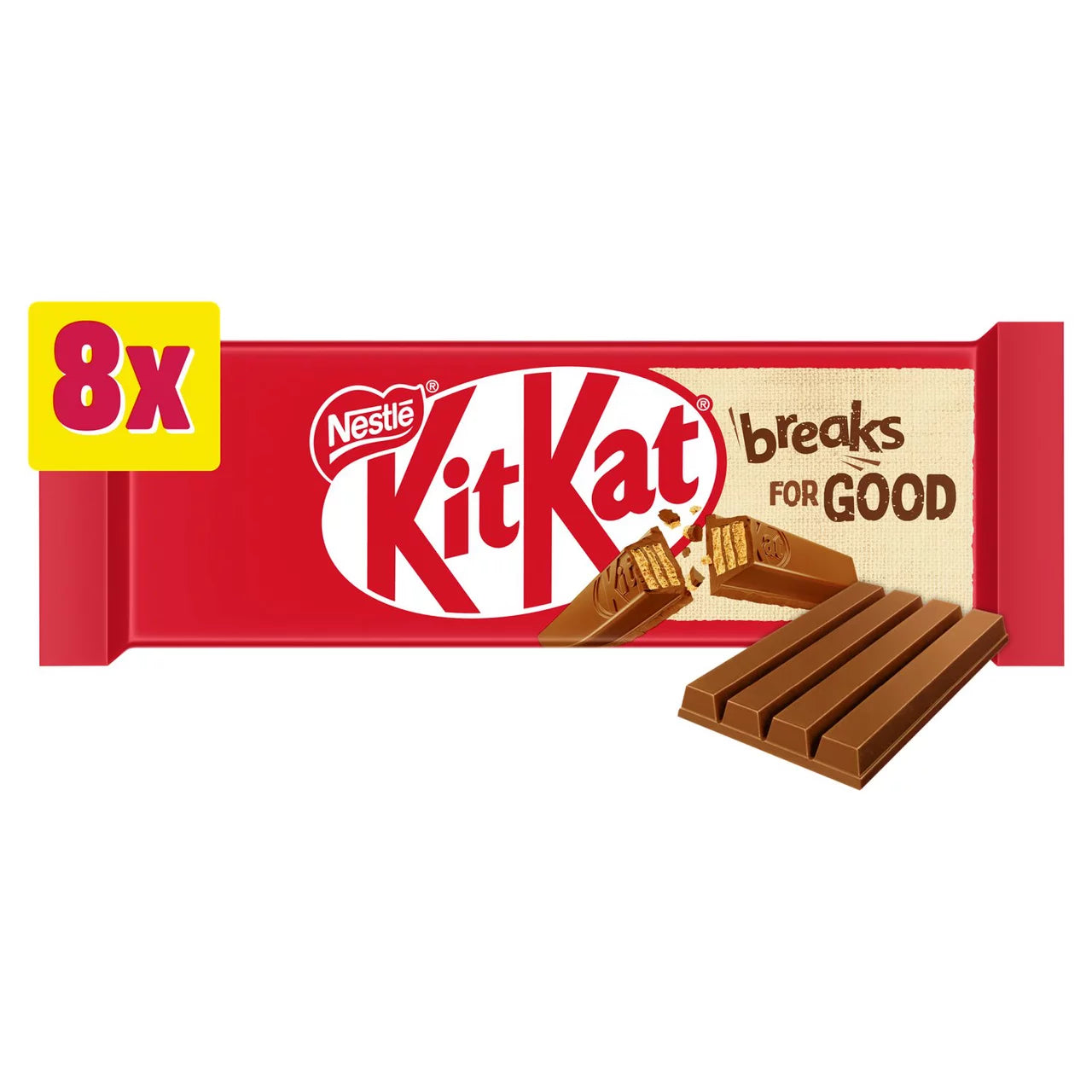 KitKat 4 Finger Tejcsokoládés 8 db