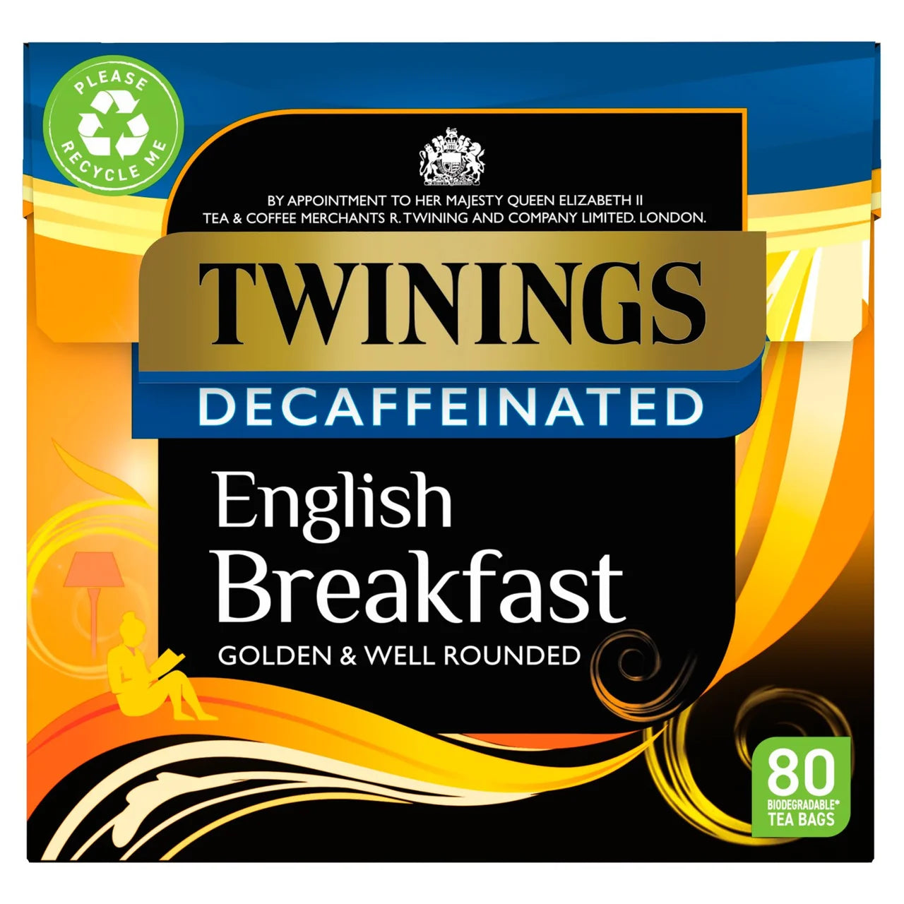 Twinings Koffeinmentes Tea 80 filter