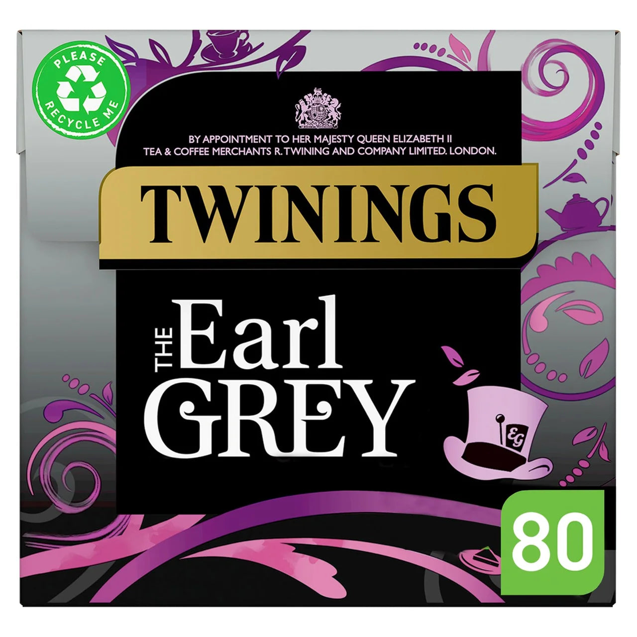 Twinings Earl Grey Tea 80 filter