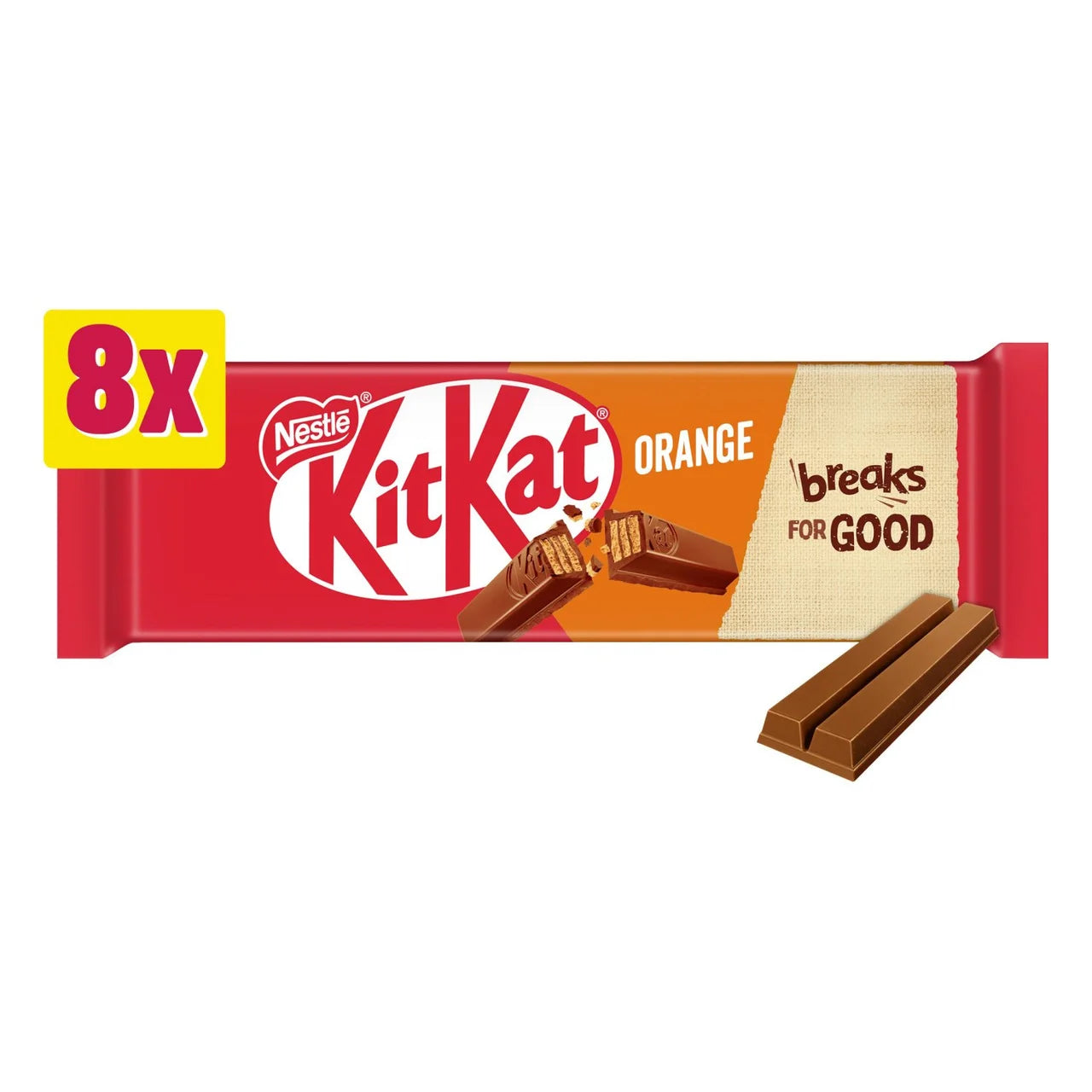KitKat 2 Finger Narancsos Csokoládés 8 db