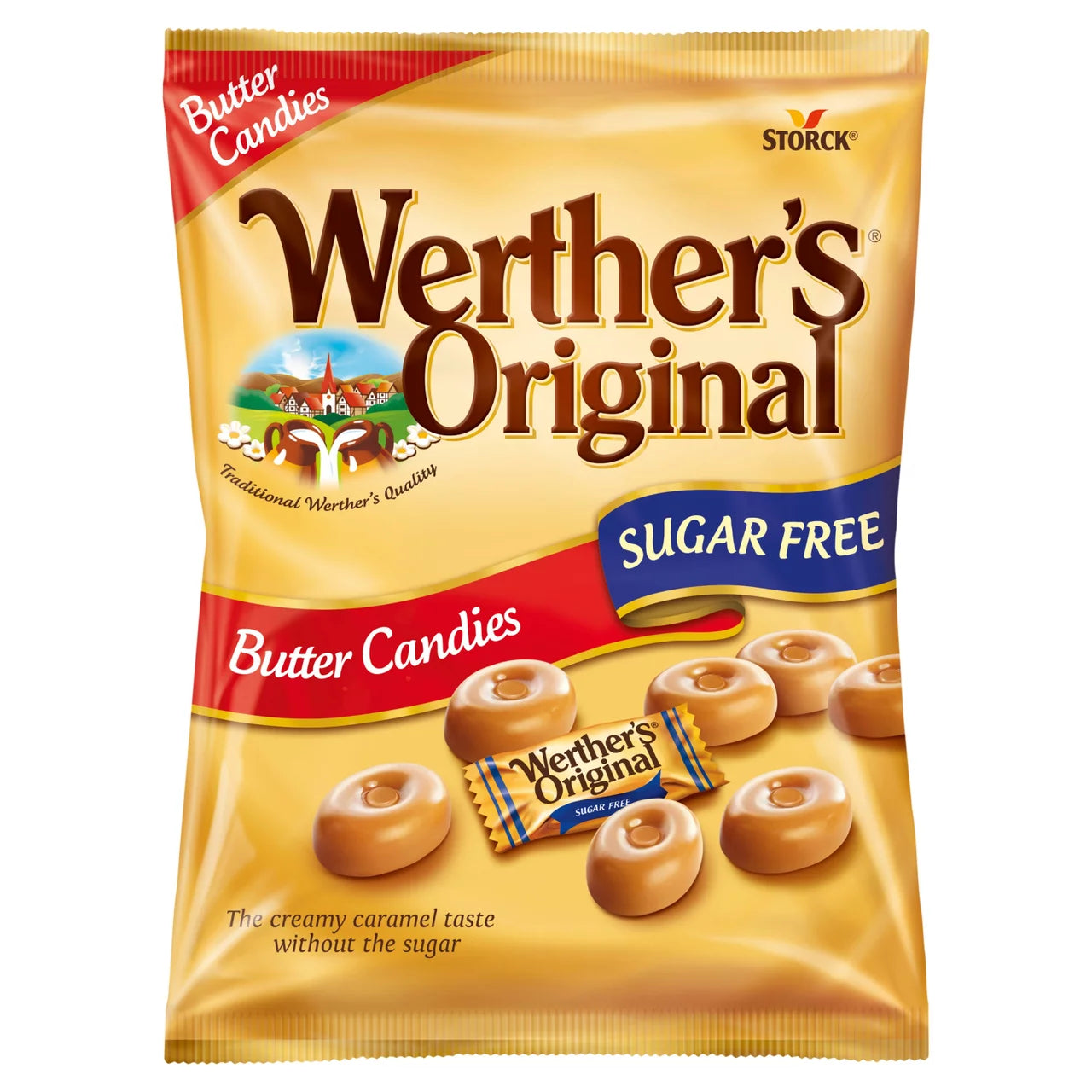 Werther's Vajkaramella Cukorka 80 gramm