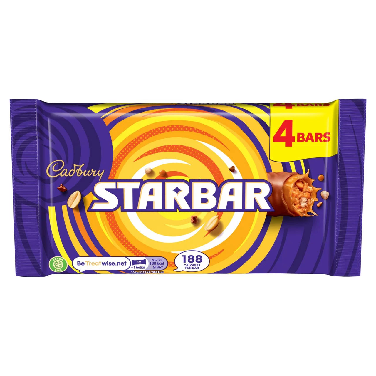 Cadbury Starbar Tejcsokoládé 4 db