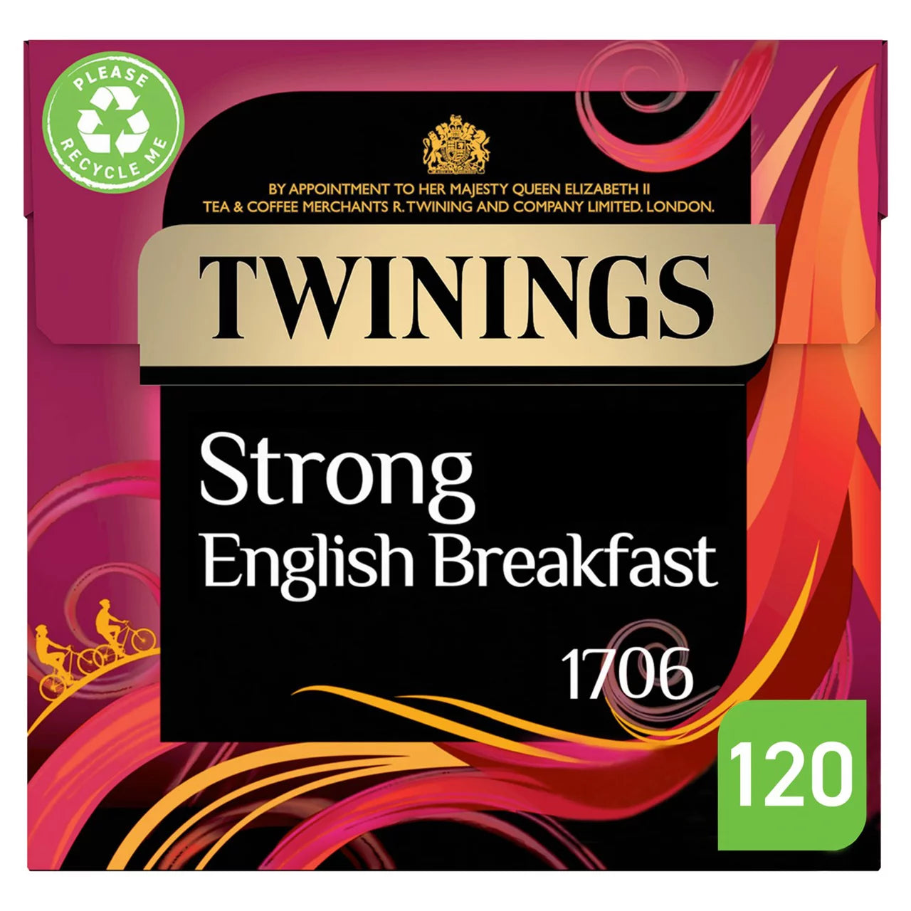 Twinings English Strong Breakfast Tea 120 filter