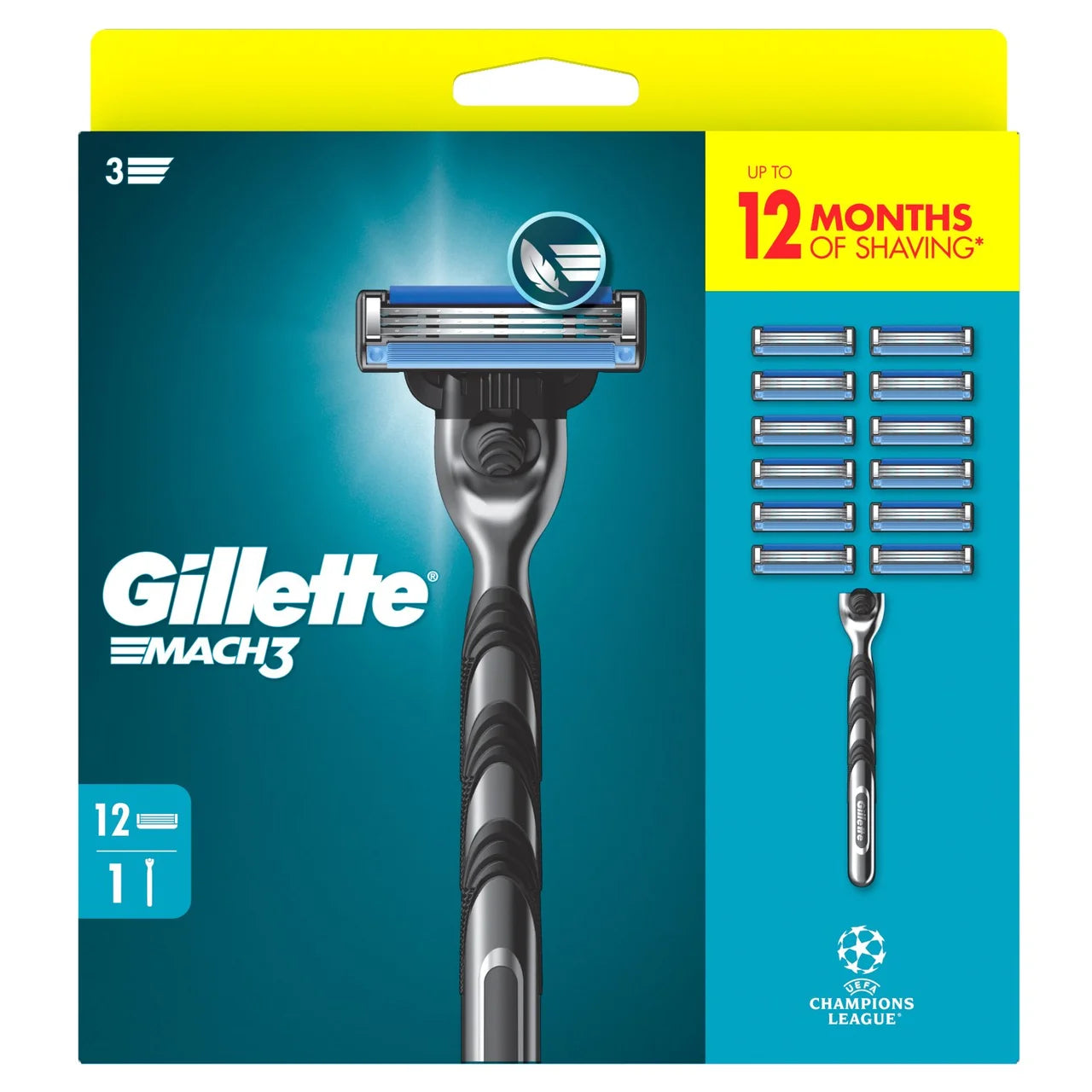 Gillette Mach3 Borotva + 11 Penge