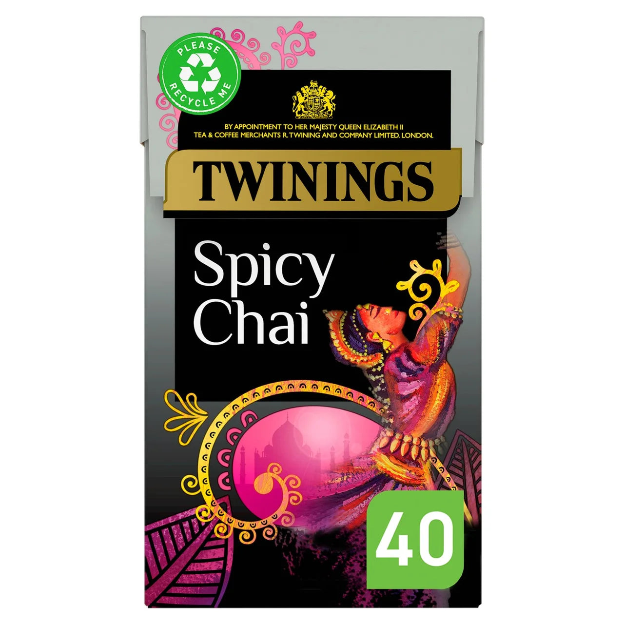 Twinings Spicy Chai Tea 40 filter