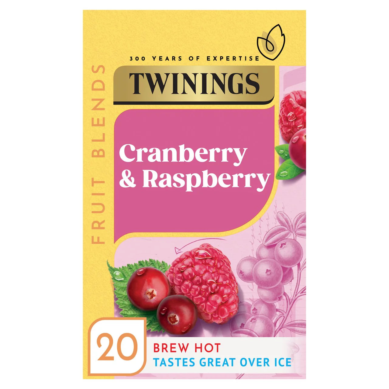 Twinings Vörösáfonyás Málnás Tea 20 Filter