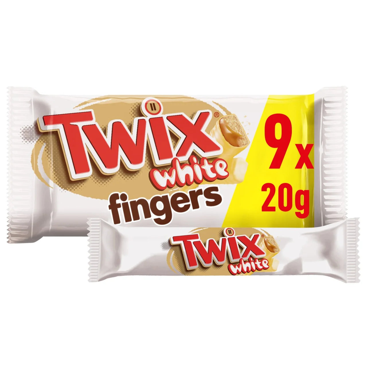 Twix Fehér csokoládés (1 szelet) - 9 db