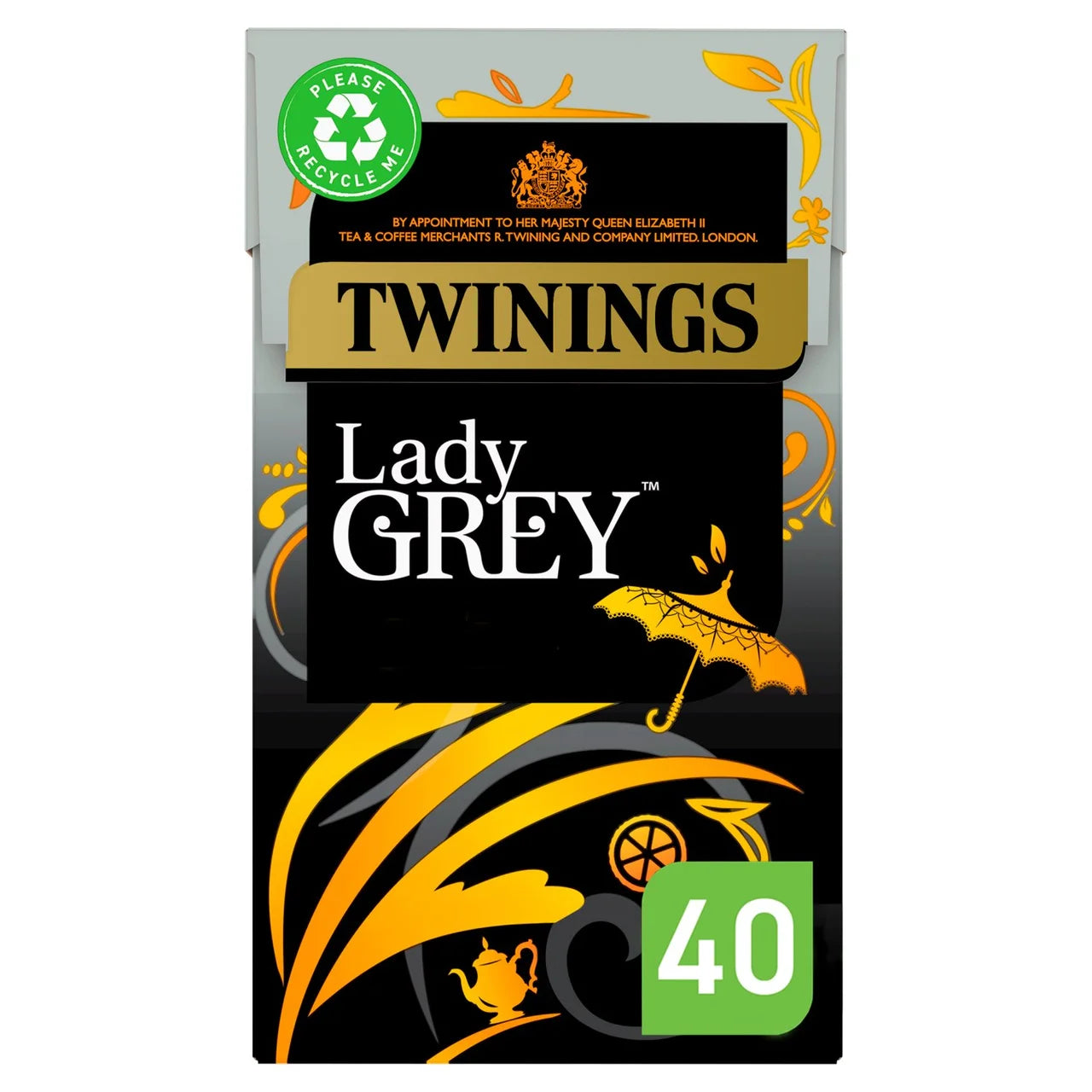 Twinings Lady Grey Tea 40 filter