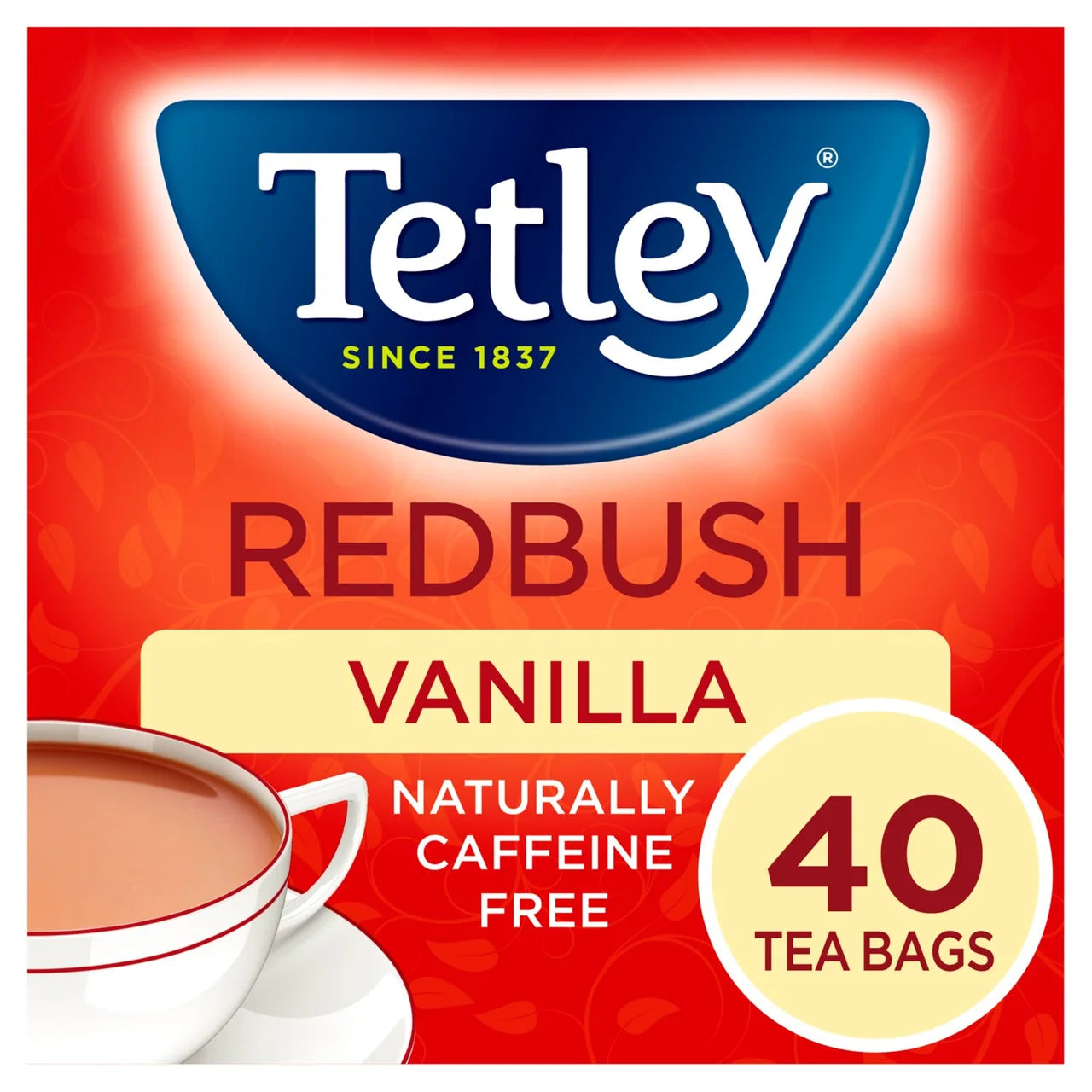 Tetley Redbush Vaníliás Tea 40 filter