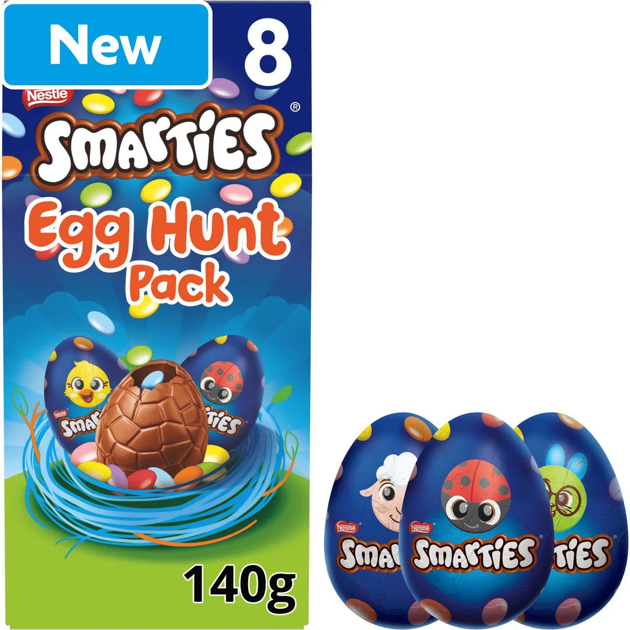 Smarties Milk Chocolate Tojások 8 DB