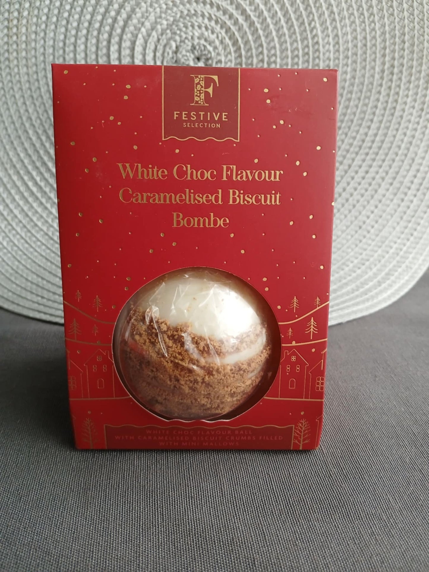 Kekszes Fehér Forrócsoki Bomba 38 gramm