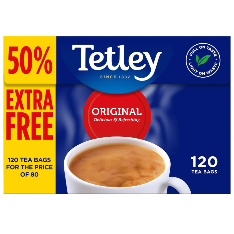 Tetley Fekete Tea 120 filter