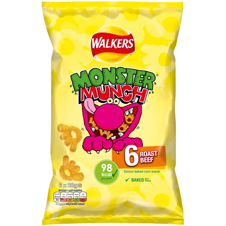 Monster Sült Marhahúsos Snack 6 db