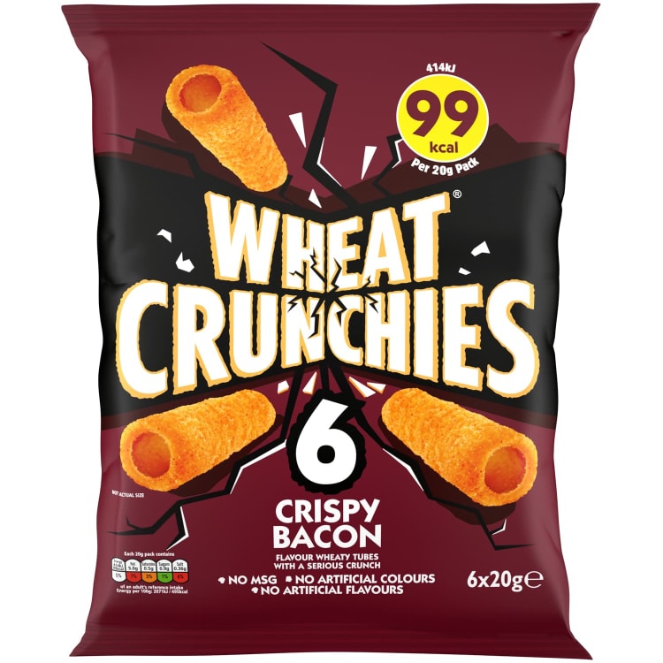Wheat Crunchies Baconös Snack 6 db