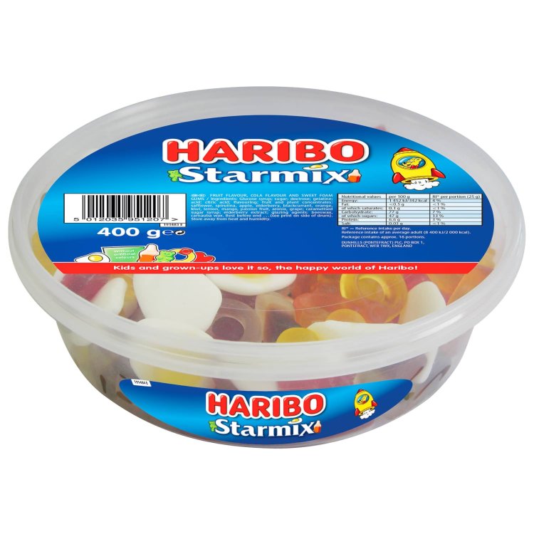 Haribo Starmix Gumicukor 400 gramm