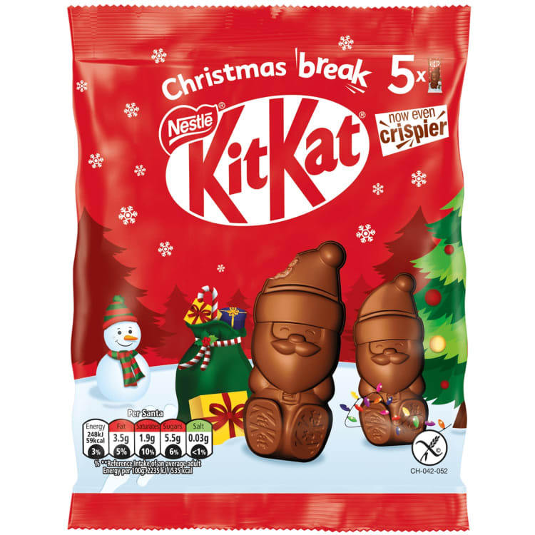 KitKat Santa Csoki Figurák 55 gramm