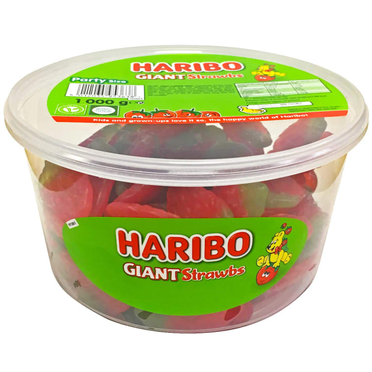 Haribo Óriás Eper Gumicukor 1 KG