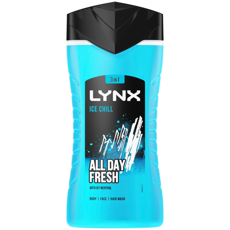 Lynx 3in1 Ice Chill Tusfürdő 225 ml