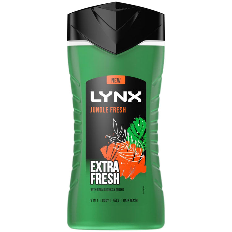 Lynx Jungle Extra Fresh 3in1 Tusfürdő 225 ml