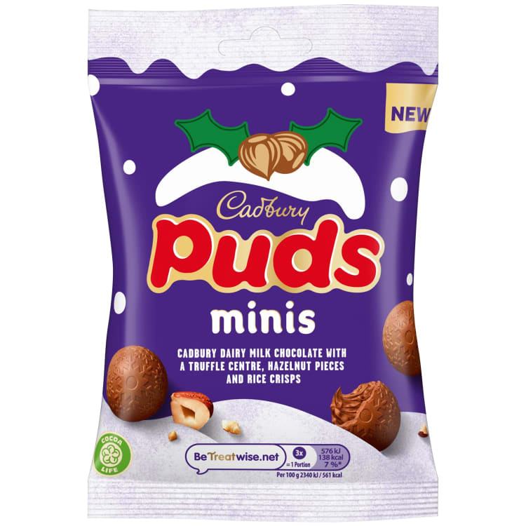 Cadbury Mini Puds 73 gramm