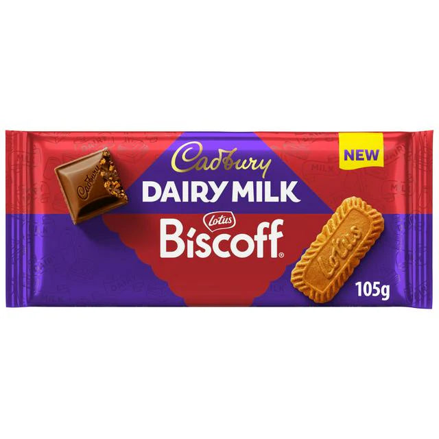 Cadbury Biscoff Kekszes Csokoládé 105 gramm