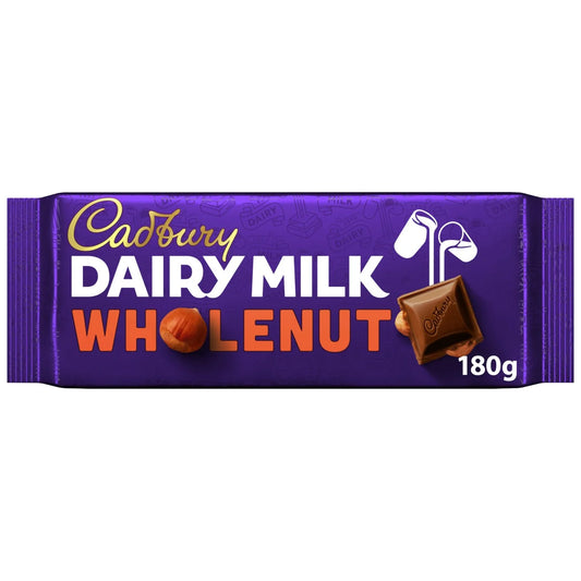 Cadbury Egészmogyorós Csokoládé 180 gramm
