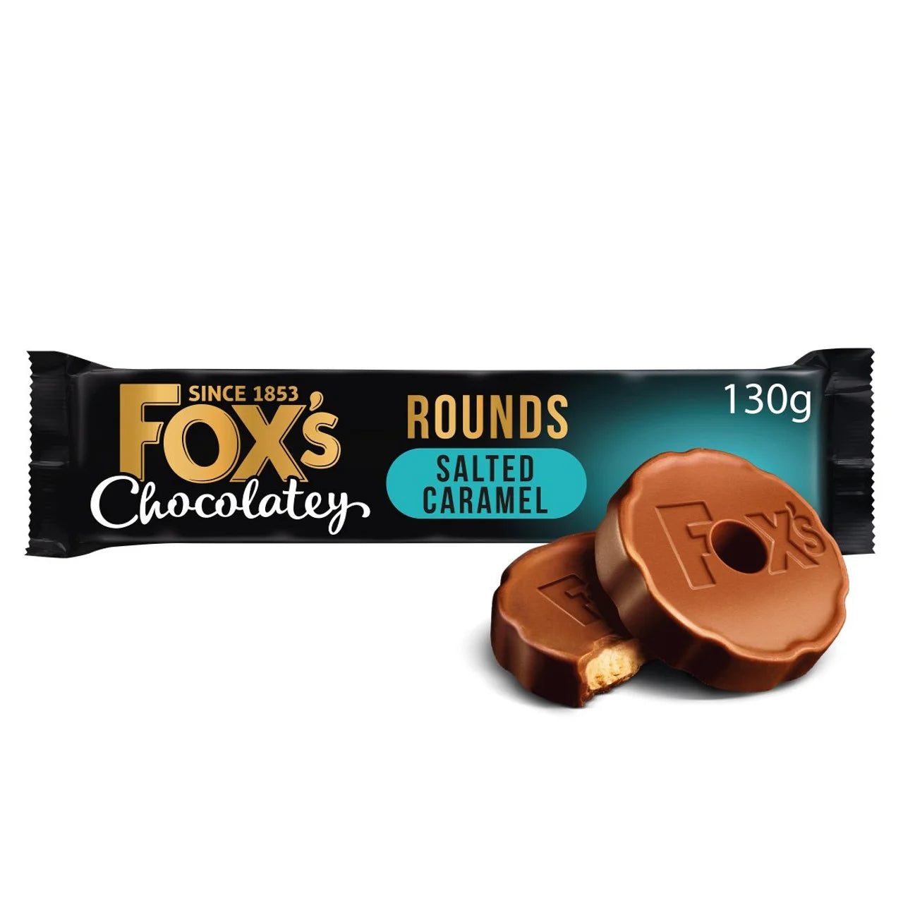 Fox's Sós Karamelles Csokis Keksz 130 gramm