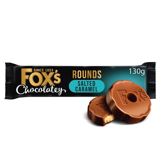Fox's Sós Karamelles Csokis Keksz 130 gramm