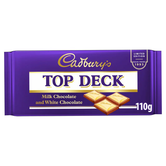 Cadbury Top Deck Csokoládé 110 gramm