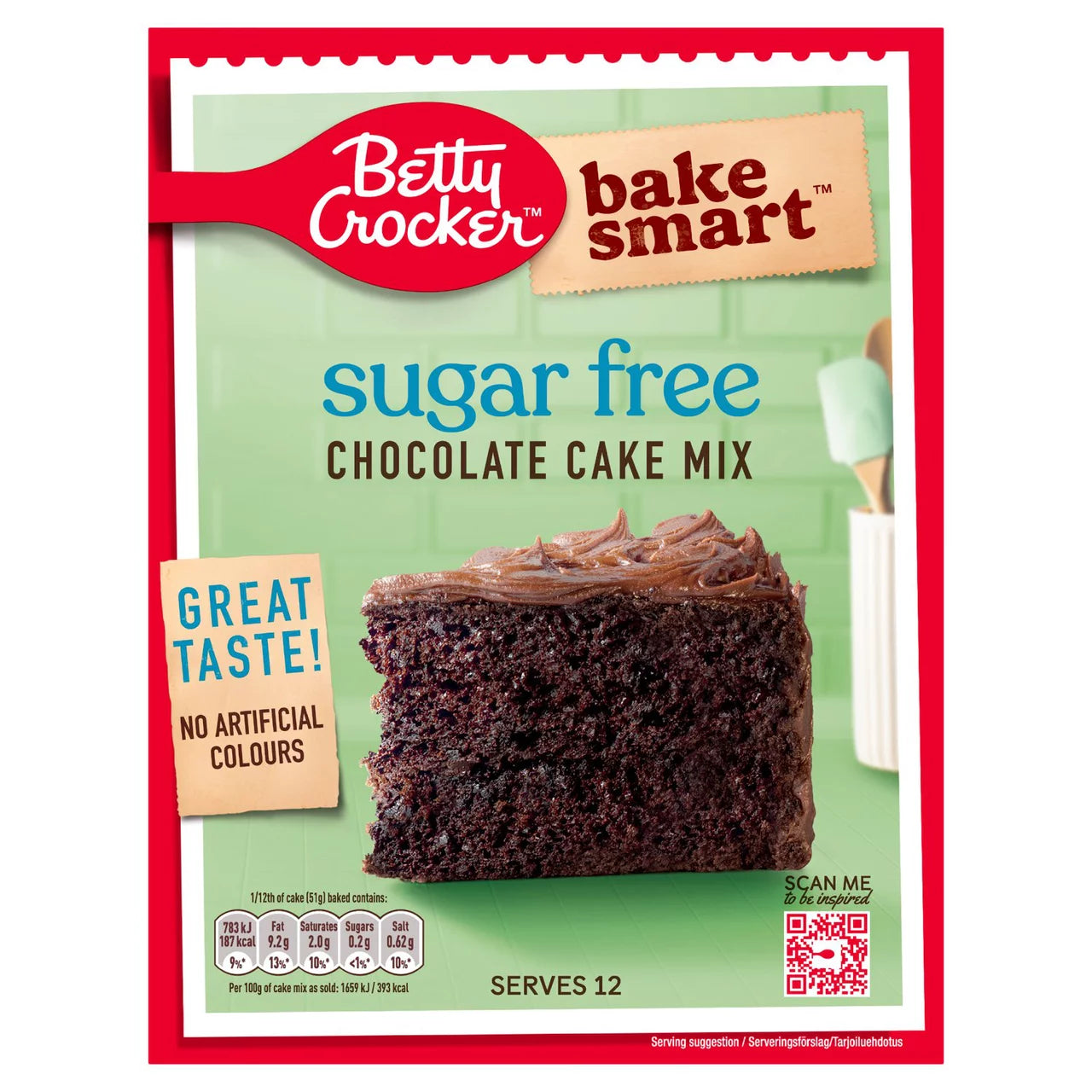 Betty Crocker Csokis Piskóta Alap 350 gramm