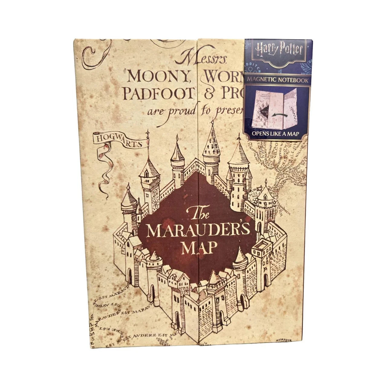 Blue Sky Harry Potter Jegyzetfüzet – Tekergők Térképe