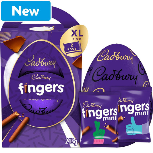 Cadbury Fingers Csokoládés Keksz Tojás 213 gramm