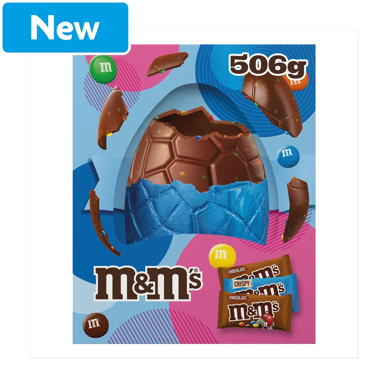 M&M's Tejcsokoládés Ropogós Tojás 506 gramm