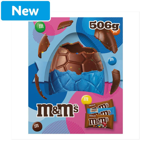 M&M's Tejcsokoládés Ropogós Tojás 506 gramm