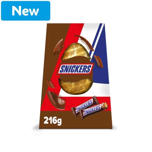 Snickers Tejcsokoládés Mogyorós Tojás 216 gramm