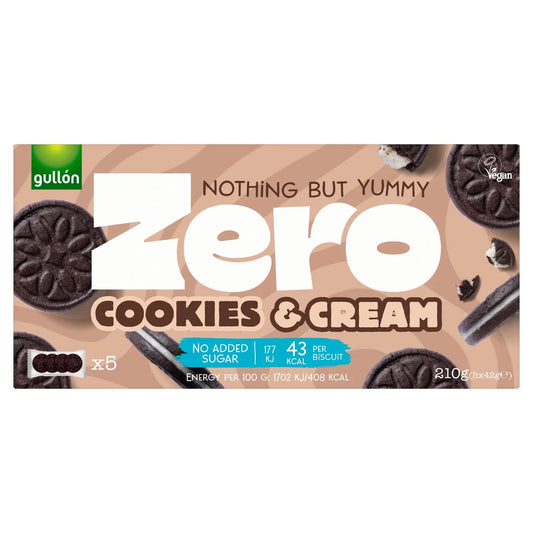 Gullón Cookies & Cream Keksz 5db