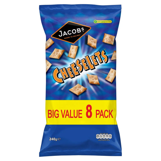Jacob's Cheeselets Kréker 240 gramm
