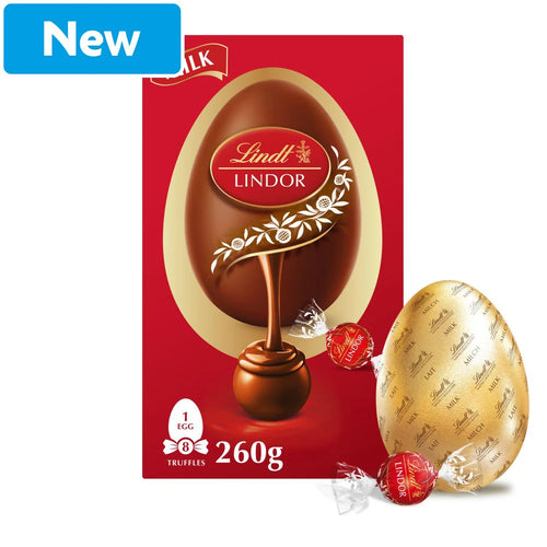 Lindt Lindor Tejcsokoládé Tojás Lindor Trüffelekkel 260 gramm
