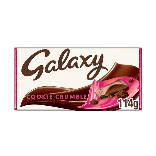 Galaxy Kekszes Tejcsokoládé 114 gramm